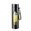 Glass Water Bottle Tea Cup Infuser With Lid Filter