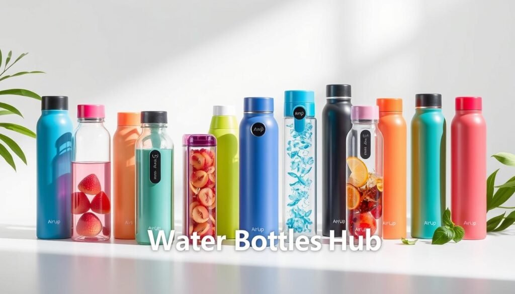 product range of air up water bottles