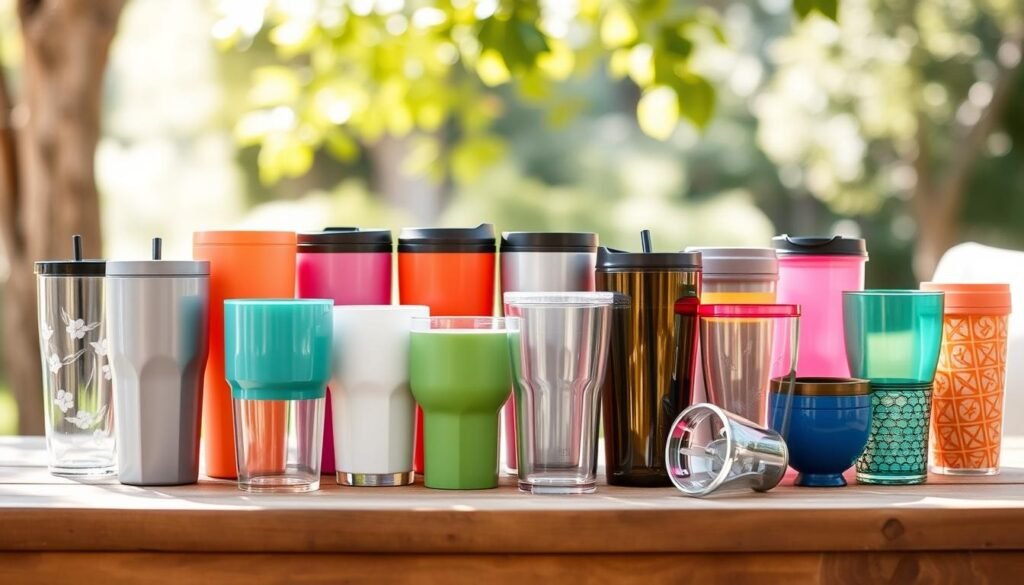 choosing plastic tumblers