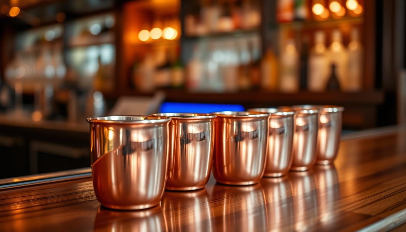 copper tumblers