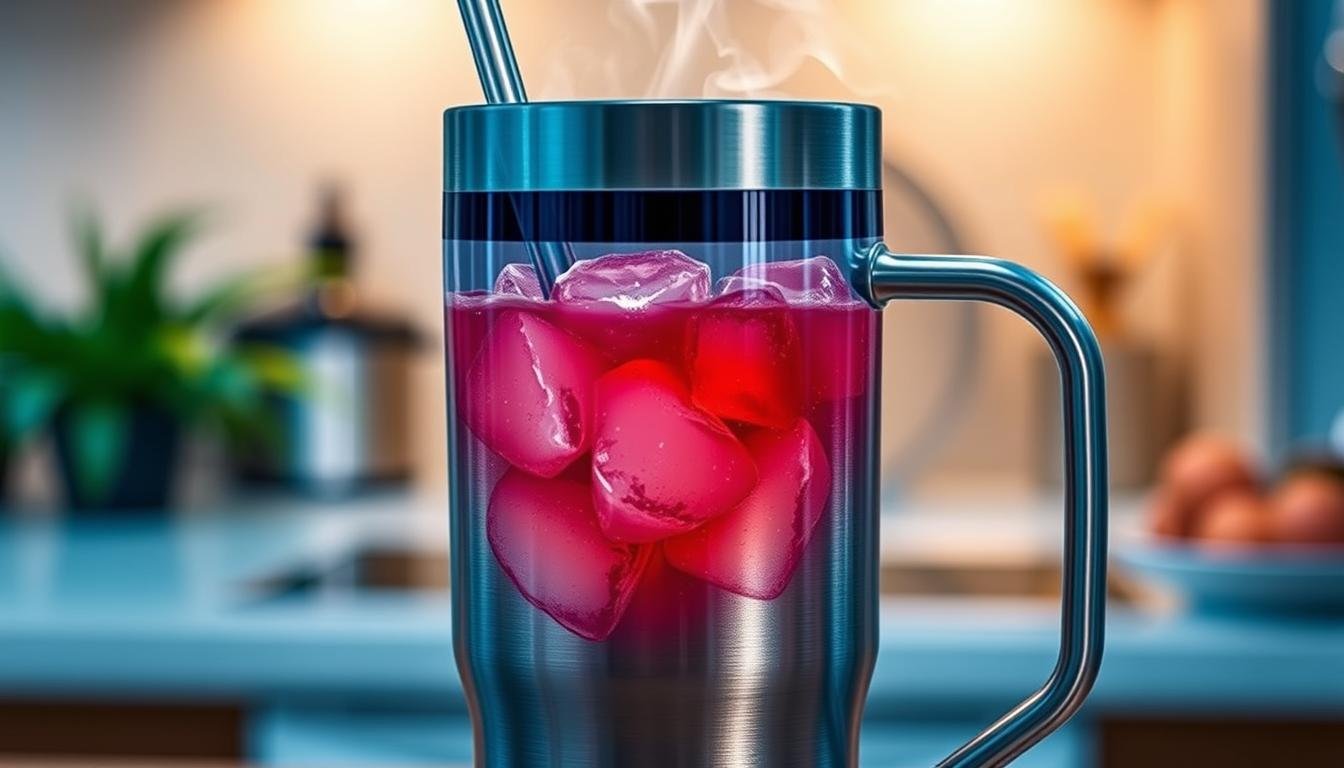 insulated mug with straw