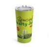 Close-up of the Special Healthy Juice Tumbler, 20oz, showcasing its sleek design and modern look.
